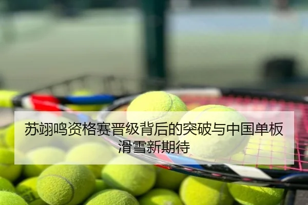 苏翊鸣资格赛晋级背后的突破与中国单板滑雪新期待