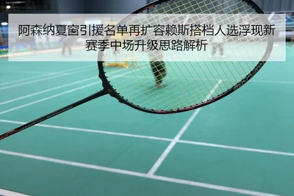 阿森纳夏窗引援名单再扩容赖斯搭档人选浮现新赛季中场升级思路解析